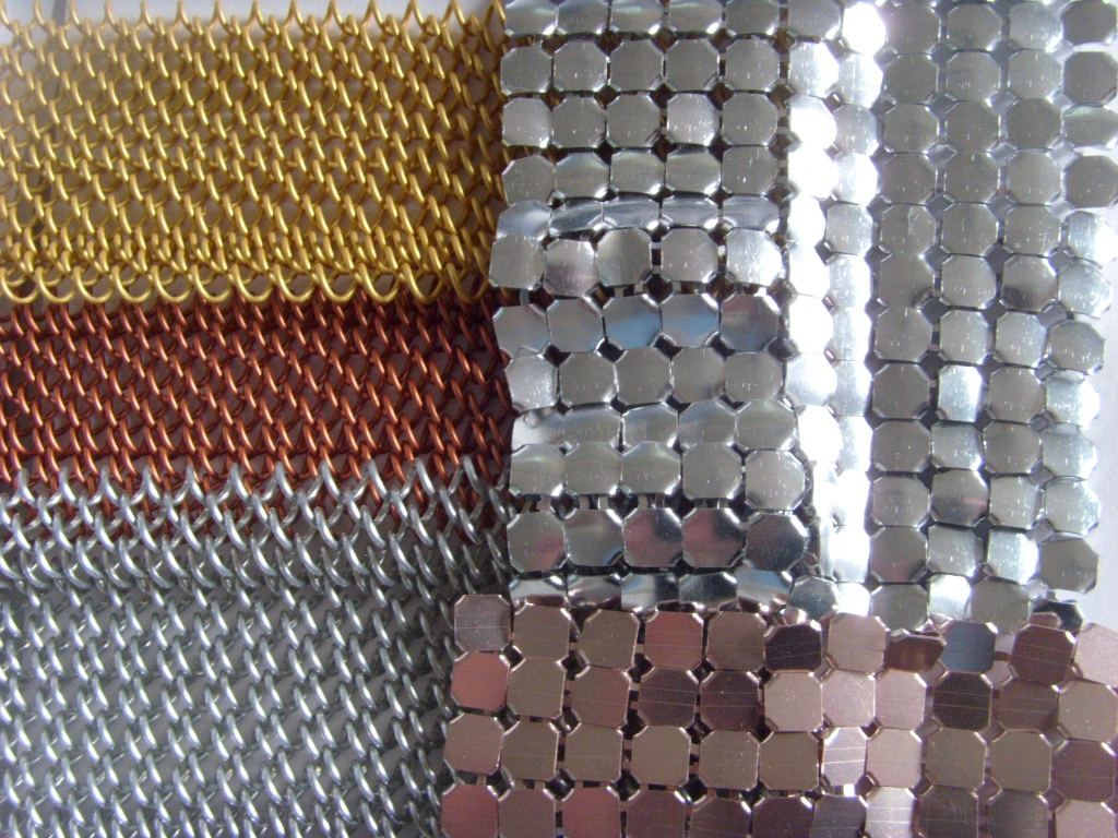 Stainless Steel/Aluminum Wire Drapery Decorative Wire Mesh