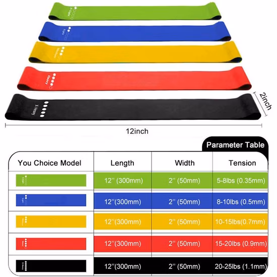 Леггинсы для тренировок, спортивный набор, эспандеры для домашнего спортзала, фитнес-упражнения, растягивающее оборудование