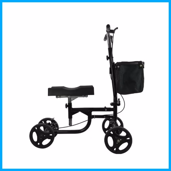 Оптовые высококачественные алюминиевые приспособления для ходьбы со складной рамой для передвижения и регулируемой высотой для взрослых